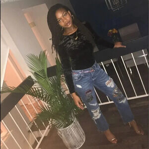 Cotton Candy Couture Velvet Top